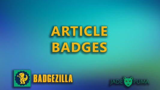 Adding Badges to an Article Template